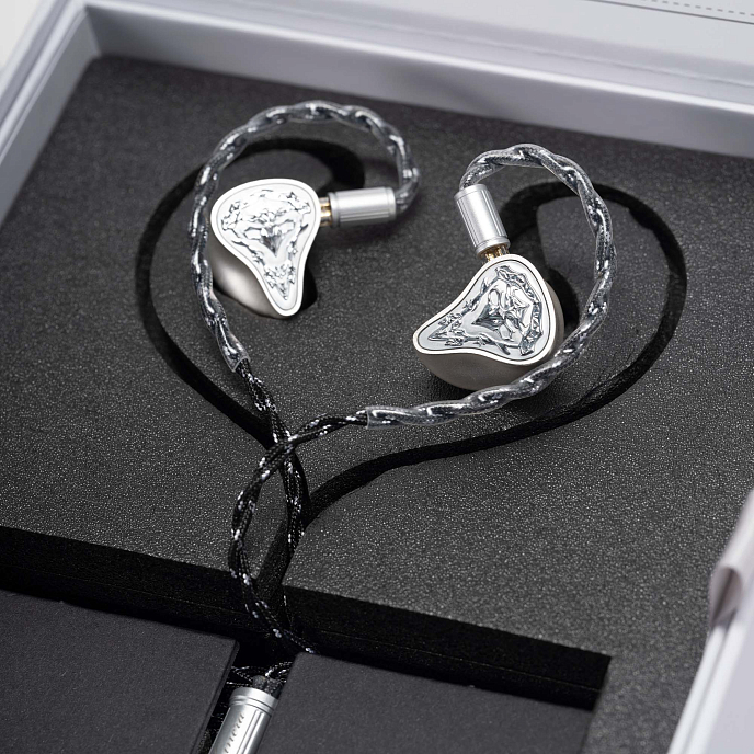 Наушники внутриканальные Kinera THORKING glossy silver проводные гибридные внутриканальные наушники (SN 67667980526108137779)_Уценка - рис.10