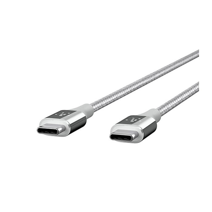 Кабель Belkin Mixit DuraTek USB-C 1.2m F2CU050BT04 Silver - рис.0