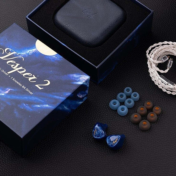 Наушники внутриканальные Queen Of Audio Vesper 2 Blue - рис.4