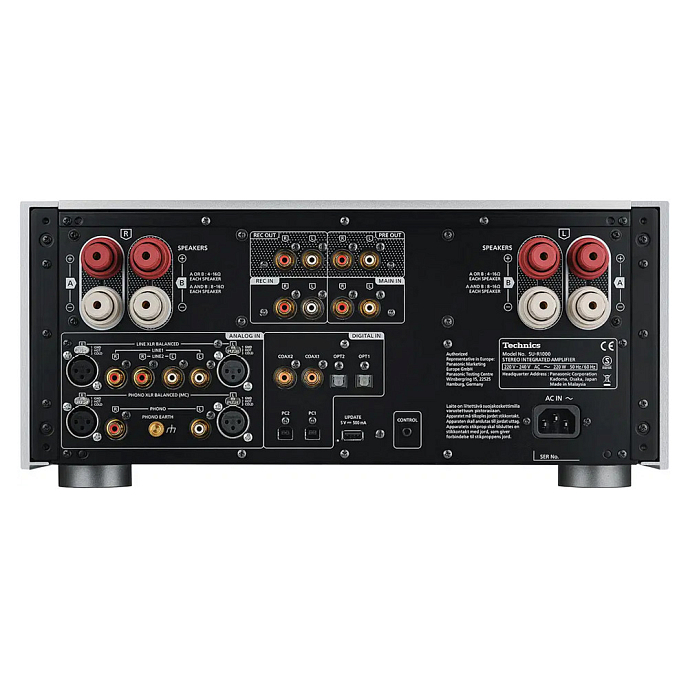 Интегральный усилитель Technics SU-R1000EE-S Silver - рис.1