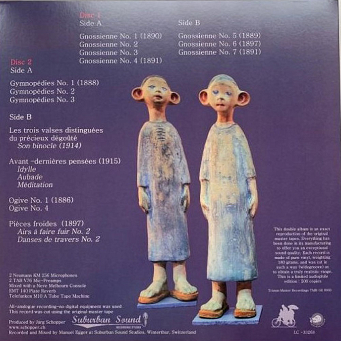 Виниловая пластинка Erik Satie, Branka Parlić – Initiés 2LP - рис.1