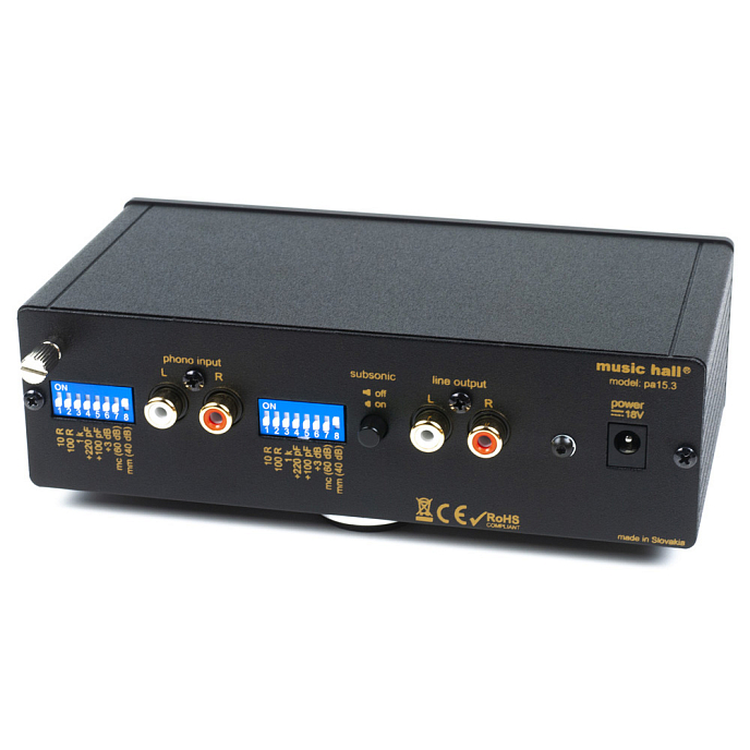 Фонокорректор Music Hall PA 15.3 Black - рис.2