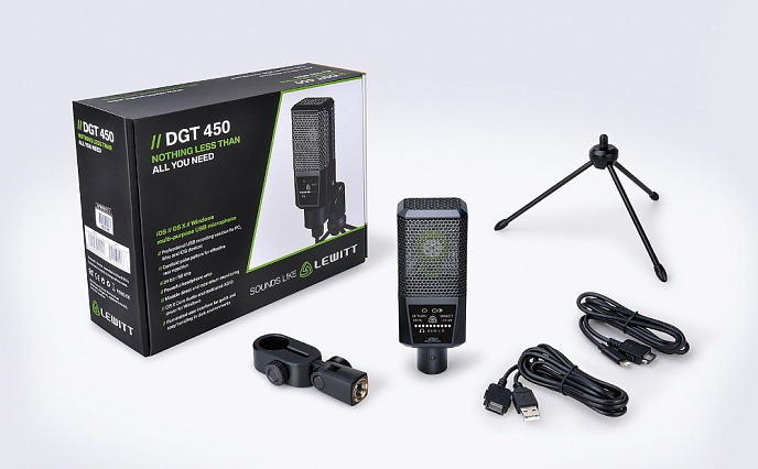 USB-микрофон Lewitt DGT450 - рис.1