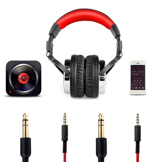 Наушники полноразмерные OneOdio Studio Pro 20 Red - рис.3