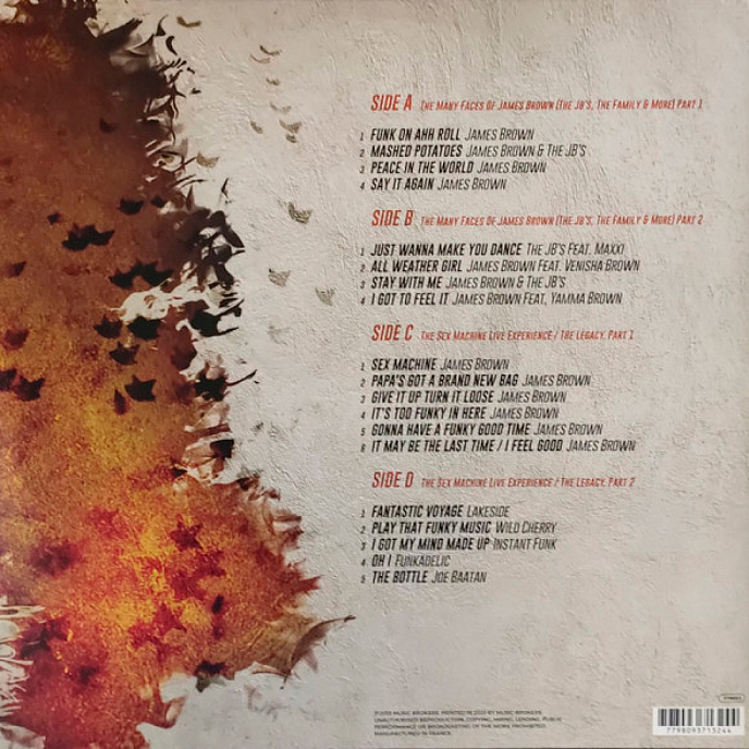 Пластинка Various Artists - The Many Faces Of James Brown - Crystal Ambre LP - рис.1