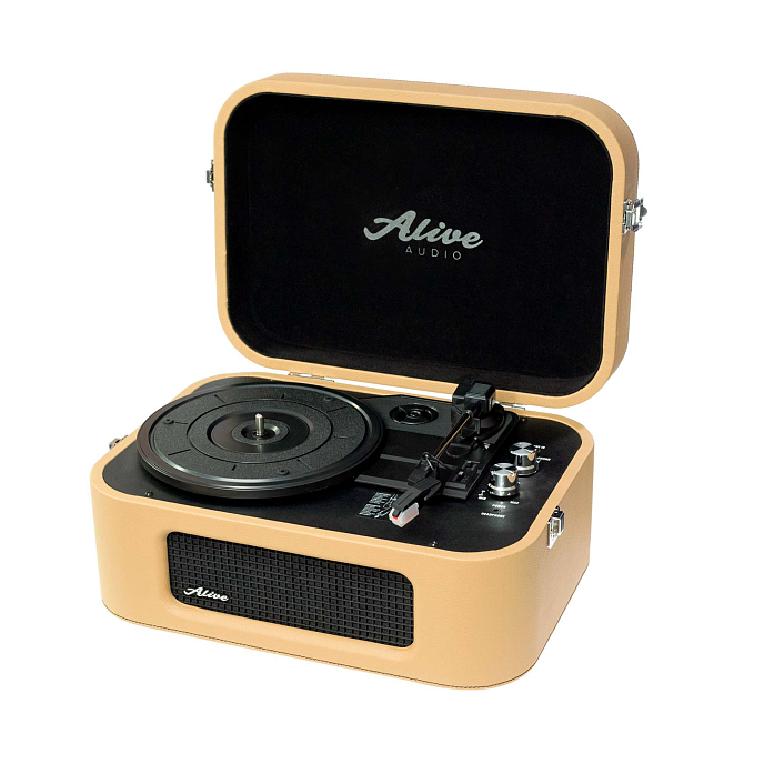 Проигрыватель винила Alive Audio STORIES cafe creme виниловый проигрыватель c bluetooth (SN AATSTR0B3F3CC)_Уценка - рис.5