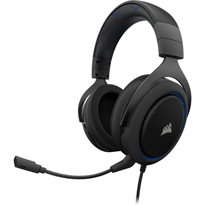 Игровая гарнитура Corsair Gaming HS50 Stereo Blue - рис.0