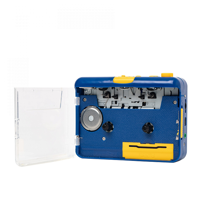 Плеер MJI Audio J09 Cassette Player Blue - рис.2
