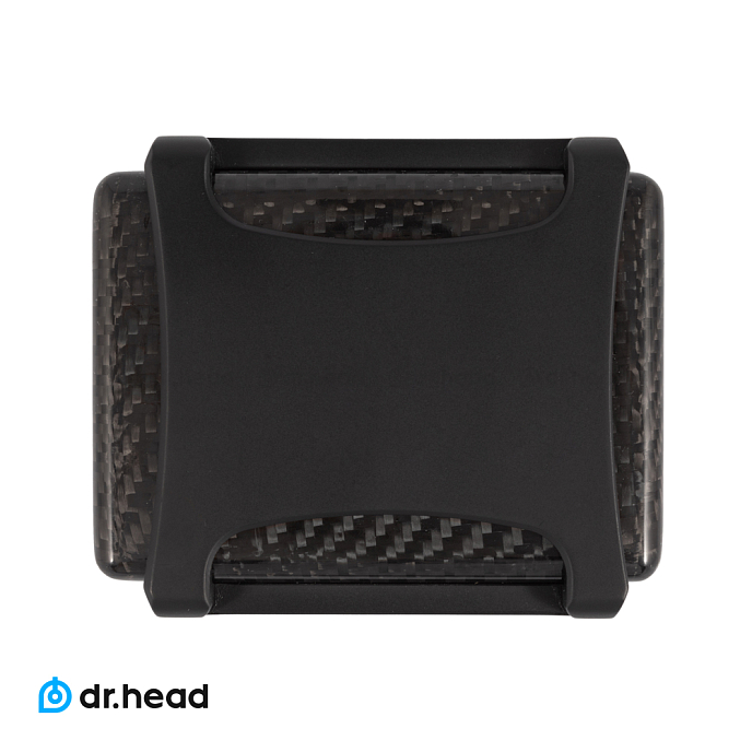 Чехол для наушников Dr.Head Carbon Black IEM Case - рис.0