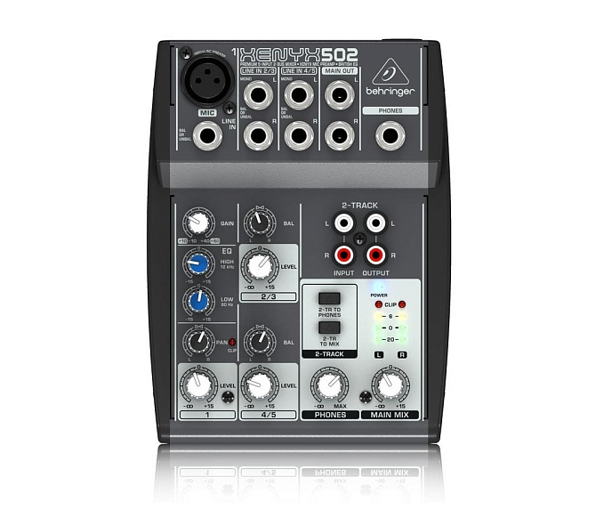 Микшерный пульт BEHRINGER XENYX 502 - рис.0