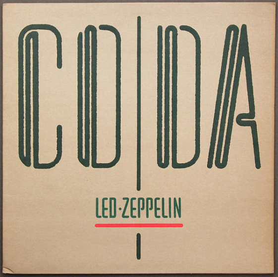 Пластинка LED ZEPPELIN CODA - рис.0