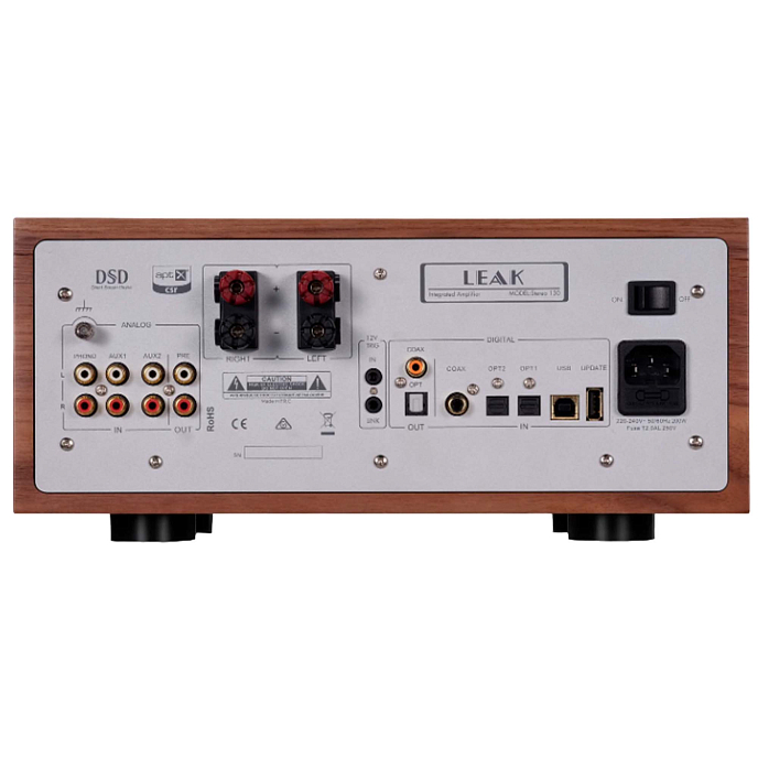 Интегральный усилитель Leak Stereo 130 Walnut - рис.1