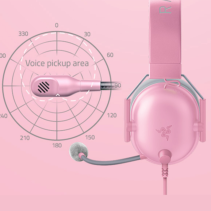 Игровая гарнитура Razer Blackshark V2 X Pink - рис.8