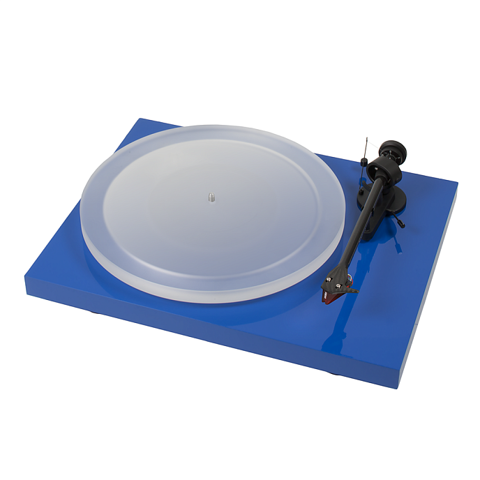 Проигрыватель винила Pro-Ject Debut Carbon Esprit 2M-Red Blue - рис.0