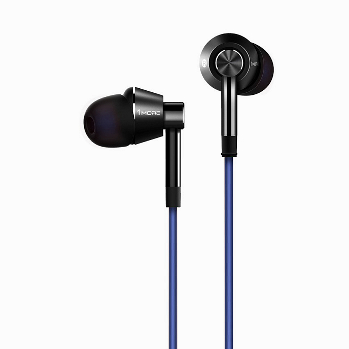 Наушники 1MORE Single Driver In-Ear Grey Blue - рис.0