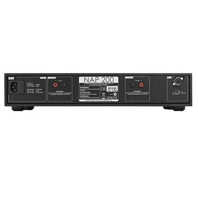 Усилитель мощности Naim NAP 200 DR Black - рис.1