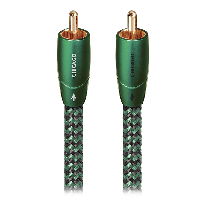 Кабель AudioQuest Chicago 2RCA-2RCA 0.75m - рис.0