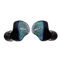 Наушники внутриканальные ZiiGaat Luna Black/Green