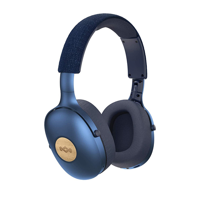 Беспроводные наушники House of Marley Positive Vibration XL Denim - рис.0