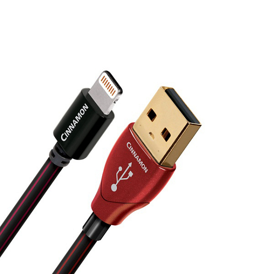 Кабель AudioQuest Lightning-USB Cinnamon 3m - рис.0