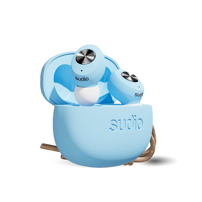 Беспроводные наушники Sudio Tolv Pastel Blue - рис.0