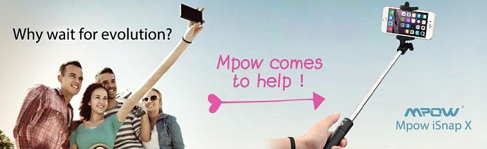 Монопод Mpow iSnap X MBT8B Black Bluetooth - рис.7