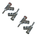 Разъём Wireworld Locking Banana Plugs Silver pack of 4 - рис.0
