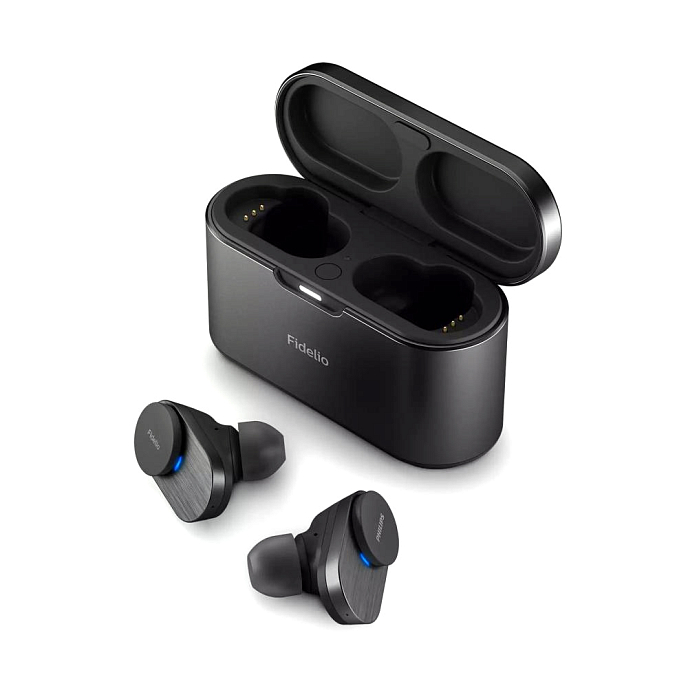 Беспроводные наушники Philips Fidelio T1 Black - рис.0