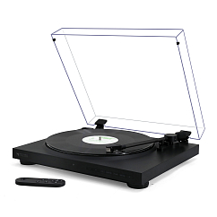 Проигрыватель винила Music Public Kingdom TT44ATA Black