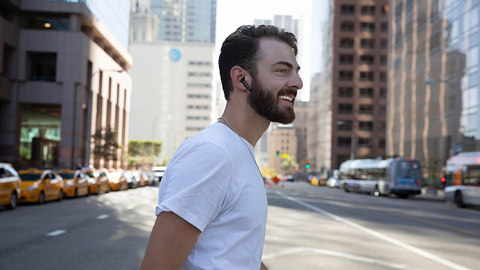 Беспроводные наушники uBear VIBE True Wireless Headset Black - рис.7