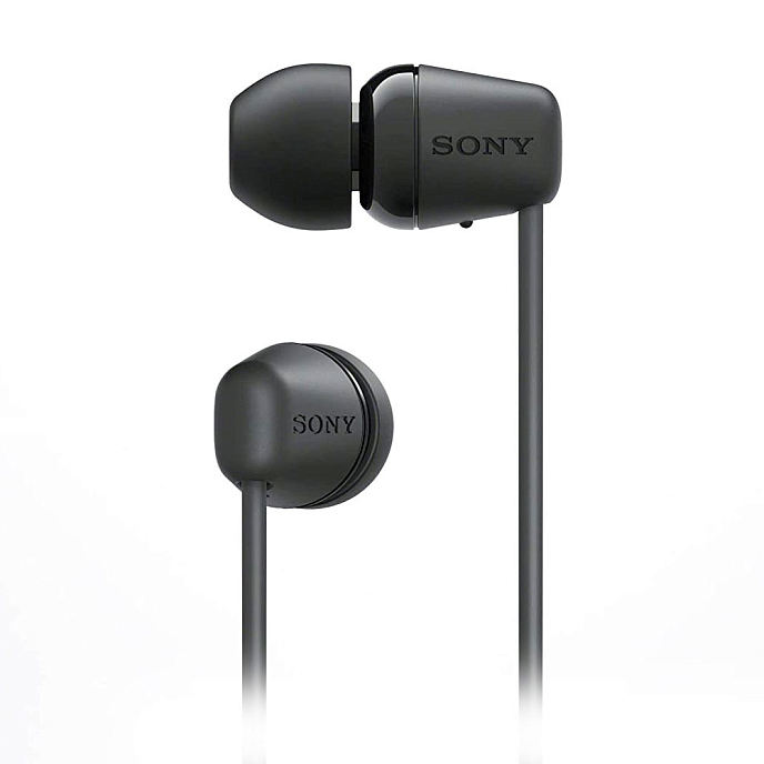 Беспроводные наушники Sony WI-C100 black беспроводные внутриканальные наушники_OpenBox - рис.1
