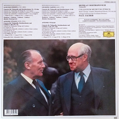 Пластинка Vivaldi, Tartini & Boccherini - Deuteche Granmmophon - Cello Concertos - LP
