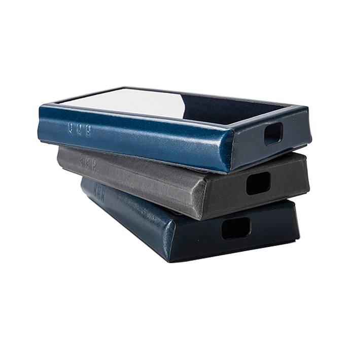 Чехол для плеера Astell&Kern SP1000M Tuscany Leather Case Navy - рис.3