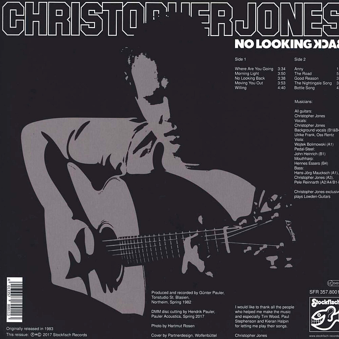 Пластинка Christopher Jones - No Looking Back 180g LP - рис.4