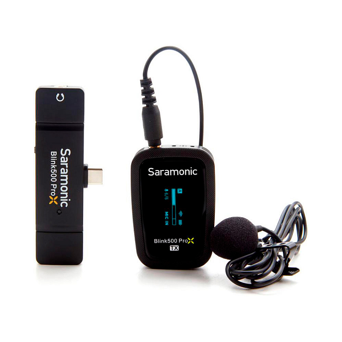 Микрофон беспроводной Saramonic Blink500 ProX B5 - TX + RXUC Black - рис.0