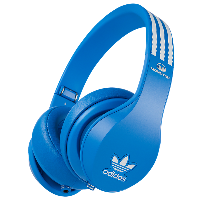 Наушники MONSTER ADIDAS® ORIGINALS OVER EAR HEADPHONES (BLUE) - рис.5