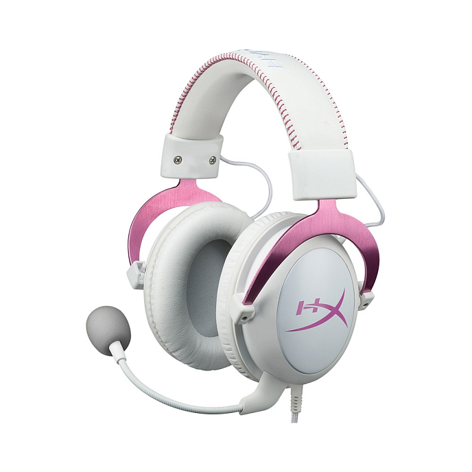 Игровая гарнитура HyperX Cloud II White & Pink - рис.0
