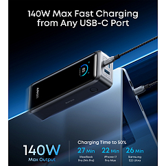 Портативный аккумулятор Anker Prime 26k mAh 300w Black