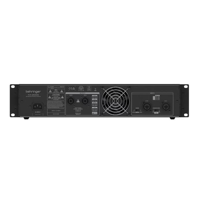 Усилитель мощности Behringer NX3000 Black - рис.1