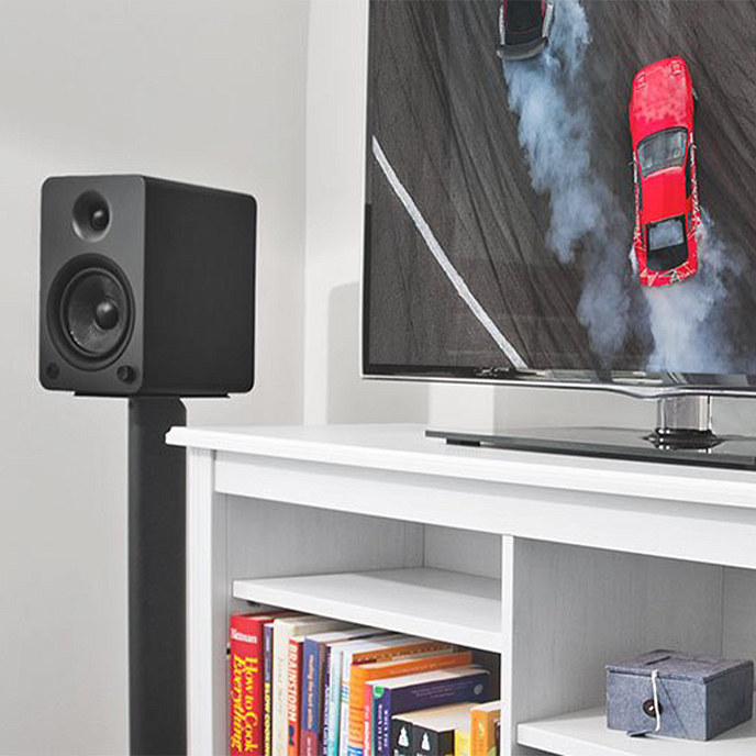 Полочная акустика Kanto YU6 Matte Black - рис.6