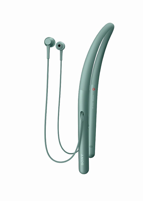Беспроводные наушники Sony WI-H700 Green - рис.6