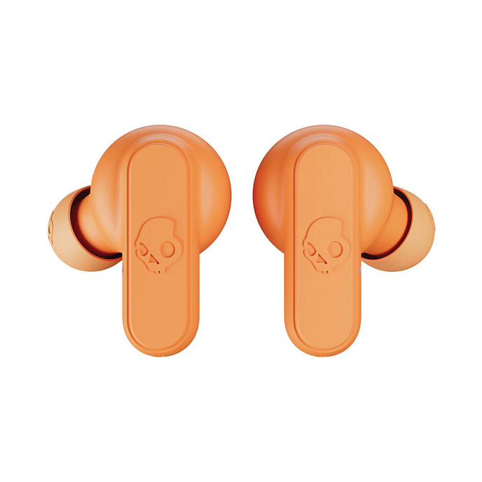 Беспроводные наушники Skullcandy Dime Orange Gold - рис.7