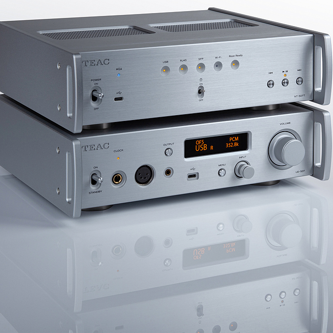 Сетевой аудиоплеер TEAC NT-507T Silver - рис.5