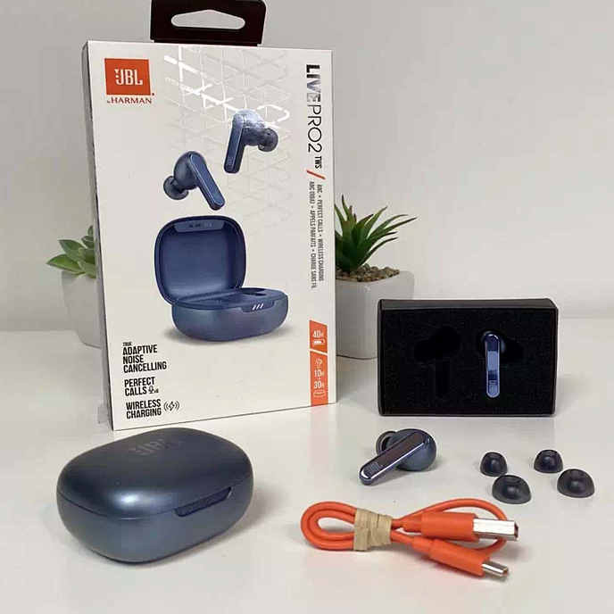 Беспроводные наушники JBL Live Pro 2 Blue - рис.10