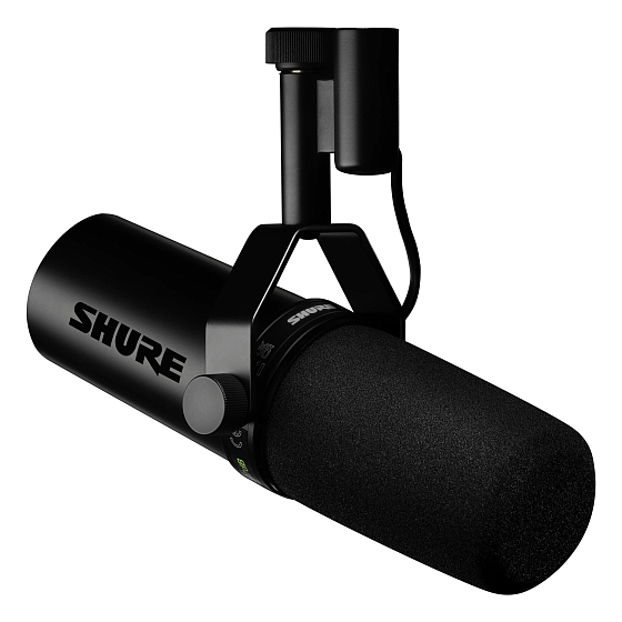 Микрофон вокальный Shure SM7dB black динамический вокальный микрофон со встроенным предусилителем_OpenBox - рис.0