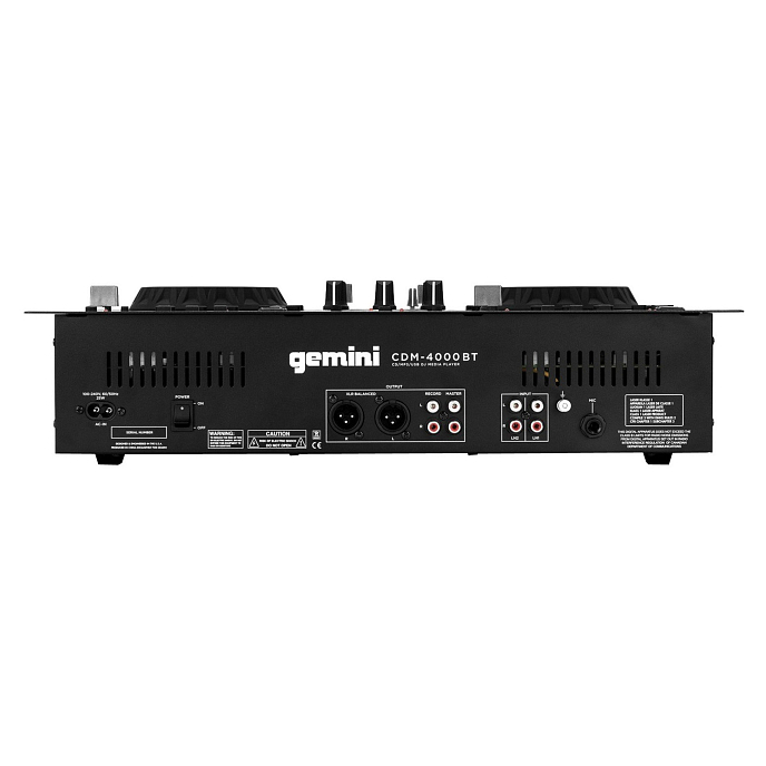 DJ-контроллер Gemini CDM-4000BT - рис.4