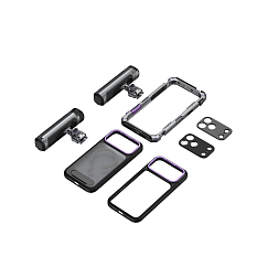 Клетка для смартфона SmallRig 5584 Megatron Edition Mobile Dual Handheld Kit for iPhone 17 Pro Max Silver/Black