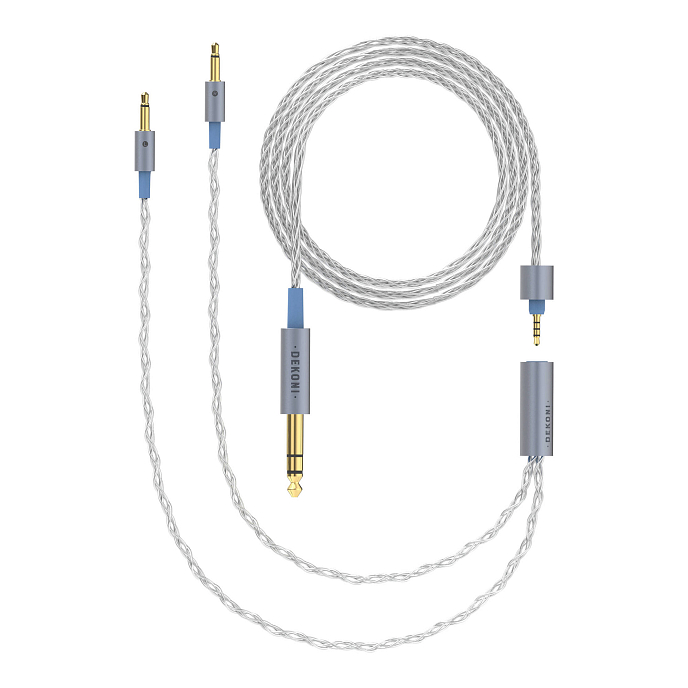 Кабель Dekoni Audio Ensemble Braided Cable 3.5mm - 6.3mm 1.32m - рис.0