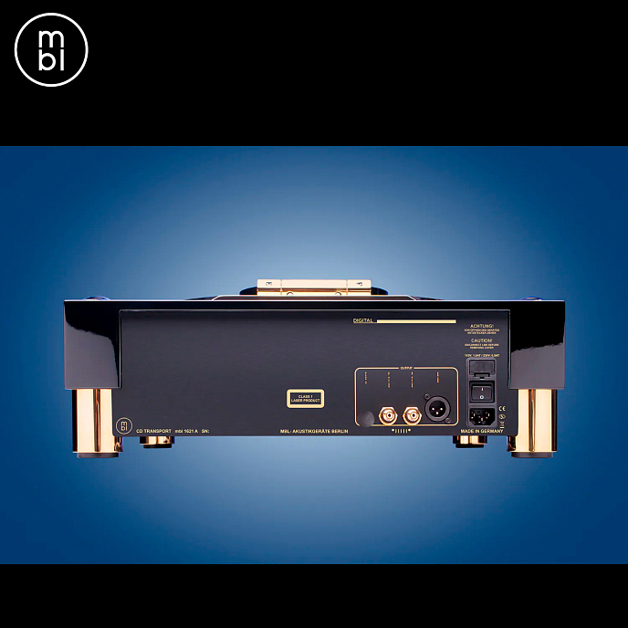 CD проигрыватель MBL 1621 A CD Drive Piano White Chrome - рис.10