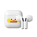 Беспроводные наушники Caweon CutieDuck WhiteTWS - рис.0